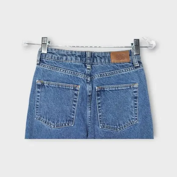 Womens BDG Urban Outfitters "MOM" Blue jeans Size W24 L32 - Picture 8 of 8